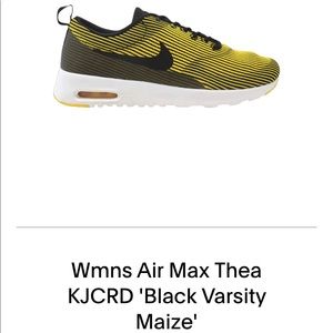 Yellow Nike Air Max Sneakers